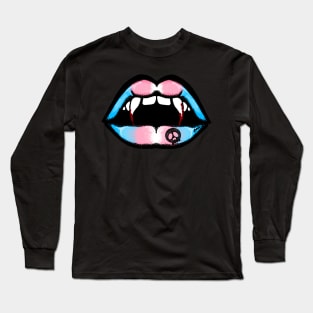 Fang flags Trans pride. Long Sleeve T-Shirt